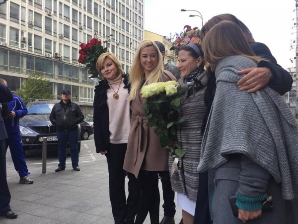 Ніна Матвієнко отримала власну зірку на Площі зірок