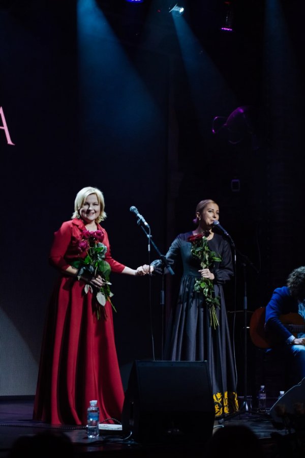 Марія Бурмака заспівала дуетом з Олександром Пономарьовим та Тонею Матвієнко