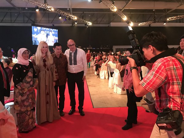 Тоня Матвієнко стала першою українкою, що виступила перед президентом Сінгапуру