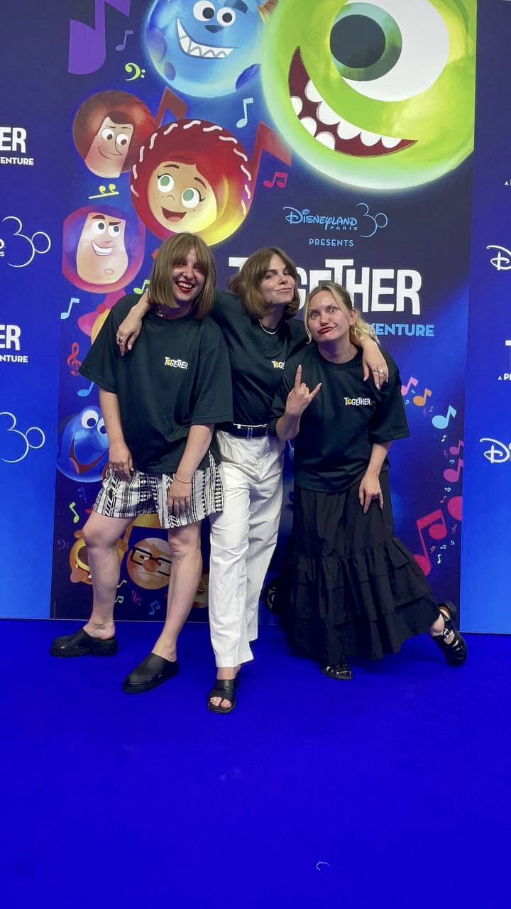 TRI DIRECTION взяли участь в створенні шоу «Together: a Pixar Musical Adventure» для  Паризького Діснейленду